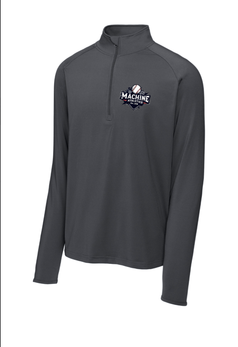 MAA Quarter Zip Charcoal